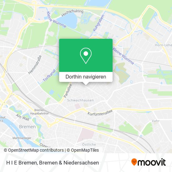 H I E Bremen Karte