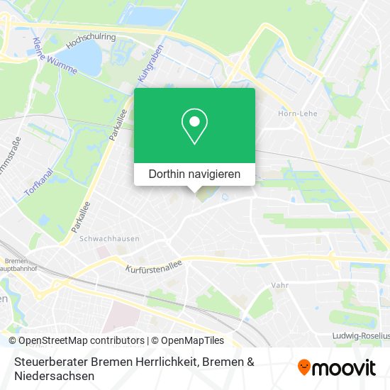 Steuerberater Bremen Herrlichkeit Karte