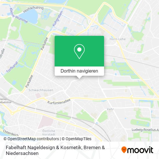 Fabelhaft Nageldesign & Kosmetik Karte