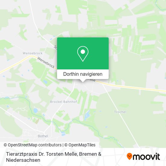 Tierarztpraxis Dr. Torsten Melle Karte