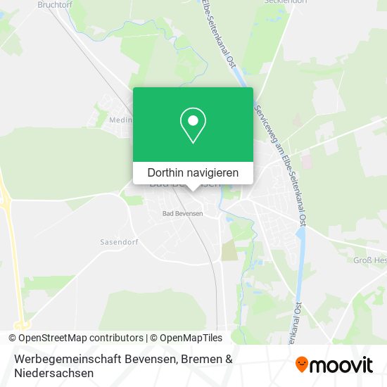 Werbegemeinschaft Bevensen Karte