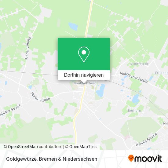 Goldgewürze Karte