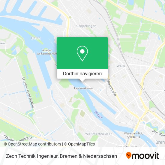 Zech Technik Ingenieur Karte
