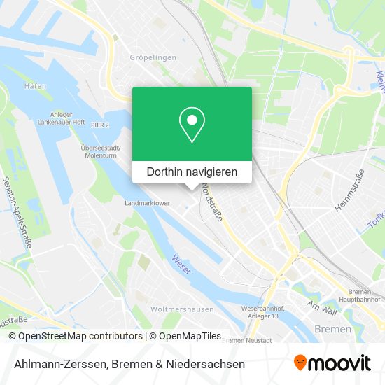 Ahlmann-Zerssen Karte