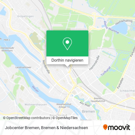 Jobcenter Bremen Karte