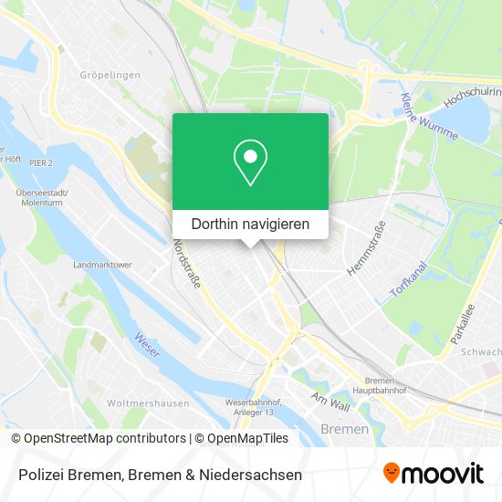 Polizei Bremen Karte