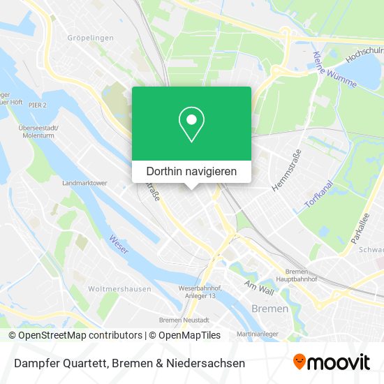 Dampfer Quartett Karte