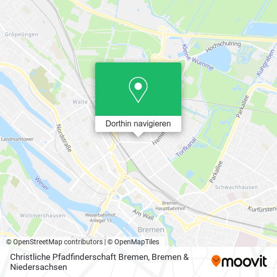 Christliche Pfadfinderschaft Bremen Karte