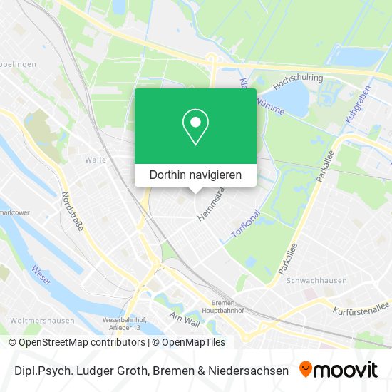 Dipl.Psych. Ludger Groth Karte