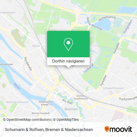 Schumann & Rolfsen Karte