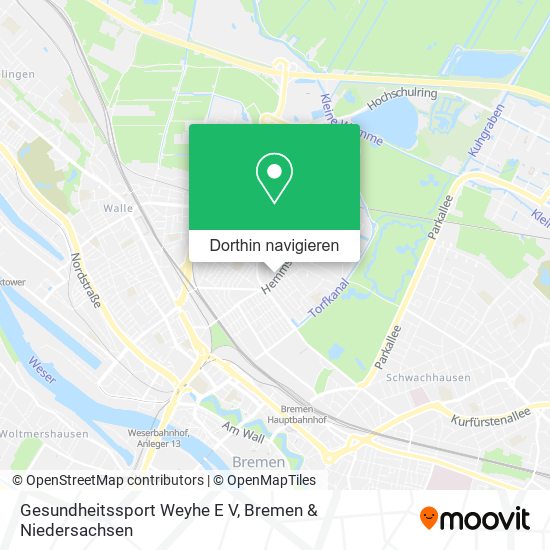 Gesundheitssport Weyhe E V Karte