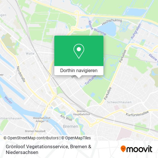 Grönloof Vegetationsservice Karte