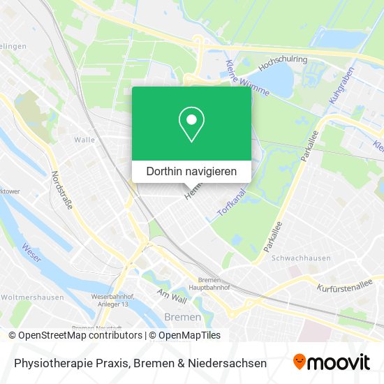 Physiotherapie Praxis Karte