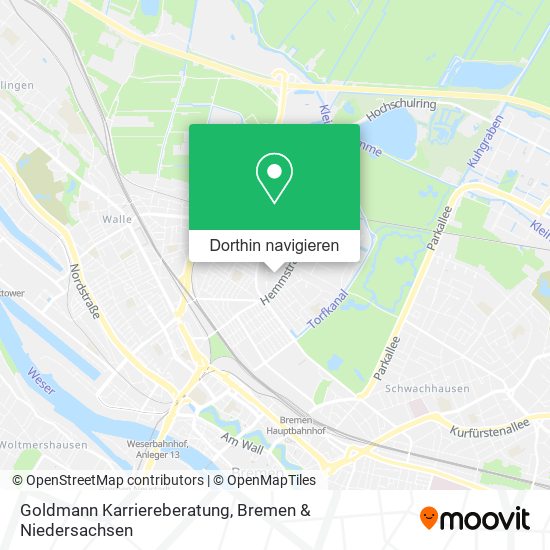 Goldmann Karriereberatung Karte
