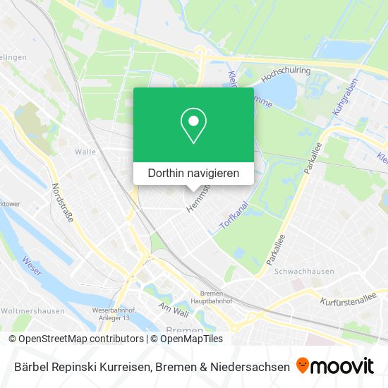Bärbel Repinski Kurreisen Karte