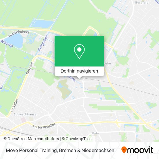 Move Personal Training Karte