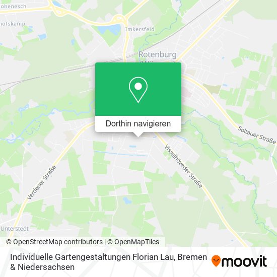 Individuelle Gartengestaltungen Florian Lau Karte