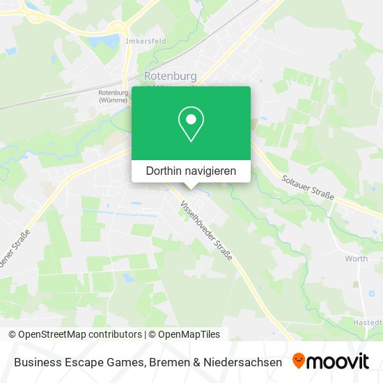 Business Escape Games Karte