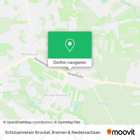Schützenverein Brockel Karte