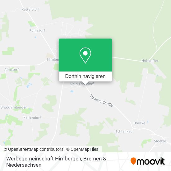 Werbegemeinschaft Himbergen Karte