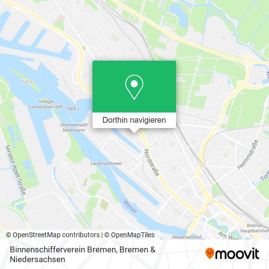 Binnenschifferverein Bremen Karte