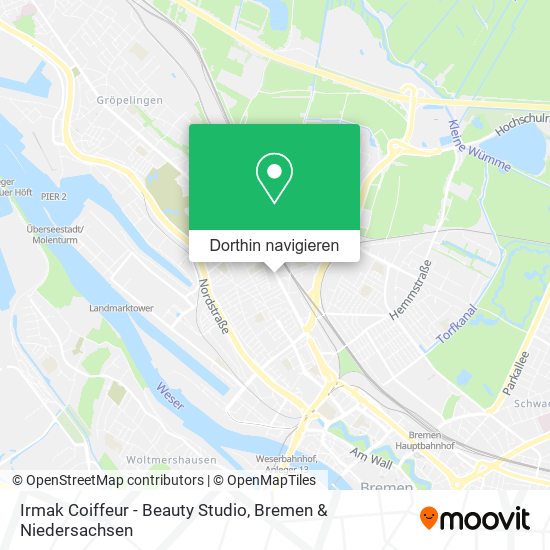 Irmak Coiffeur - Beauty Studio Karte