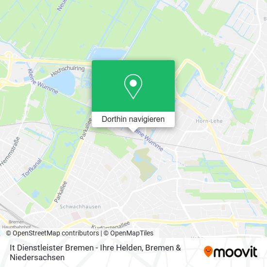 It Dienstleister Bremen - Ihre Helden Karte