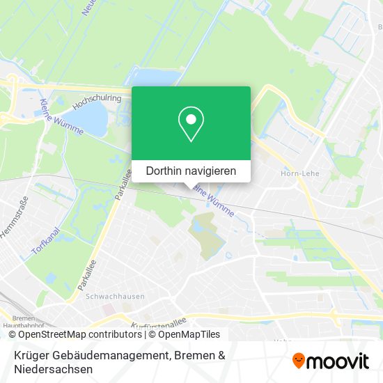 Krüger Gebäudemanagement Karte