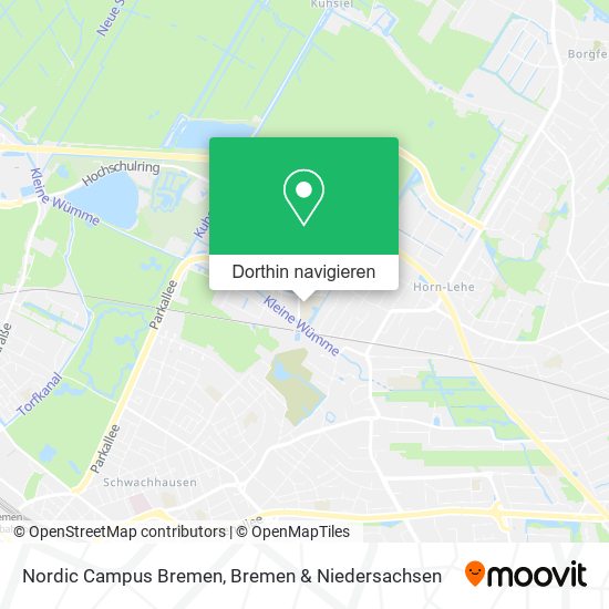 Nordic Campus Bremen Karte