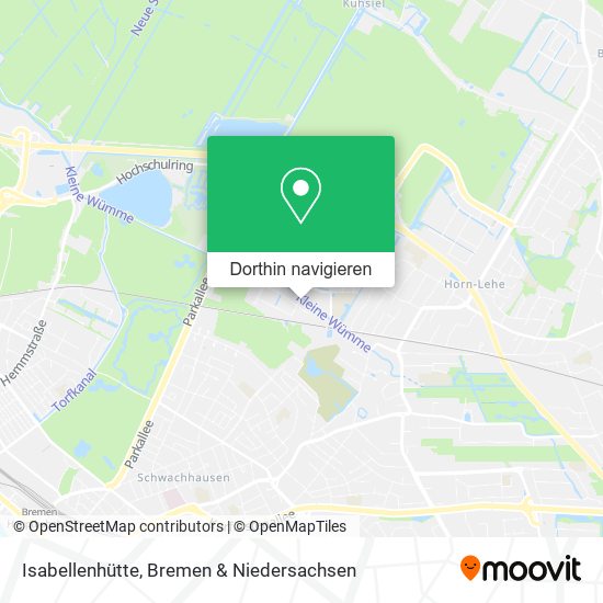 Isabellenhütte Karte