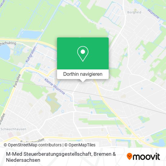 M-Med Steuerberatungsgestellschaft Karte