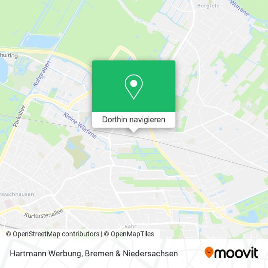 Hartmann Werbung Karte