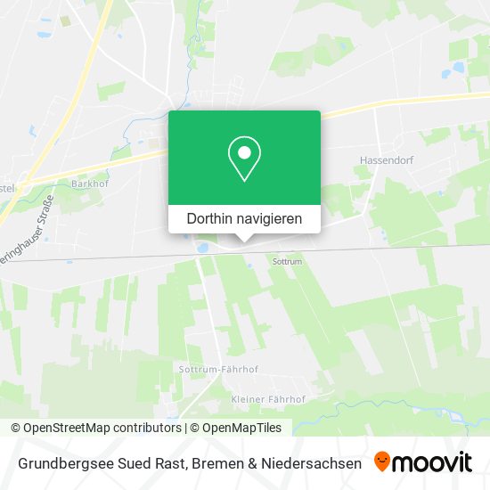 Grundbergsee Sued Rast Karte