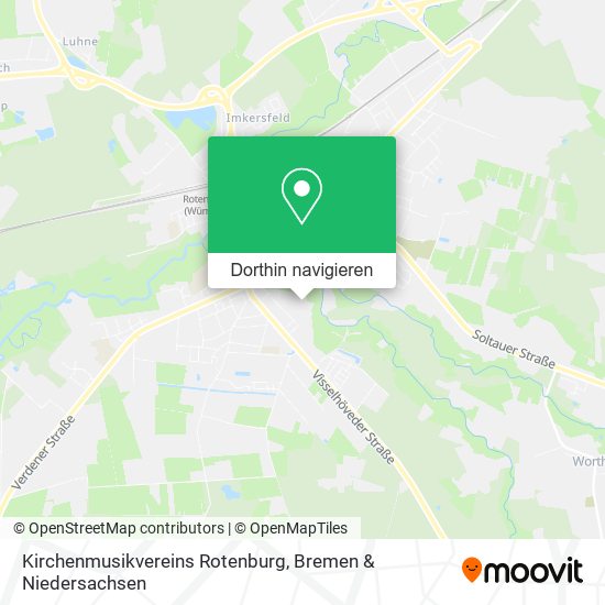 Kirchenmusikvereins Rotenburg Karte