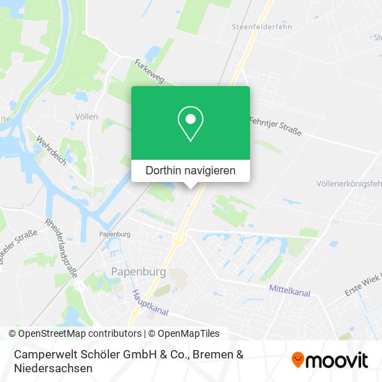 Camperwelt Schöler GmbH & Co. Karte