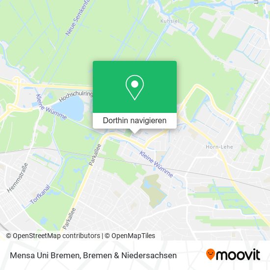 Mensa Uni Bremen Karte