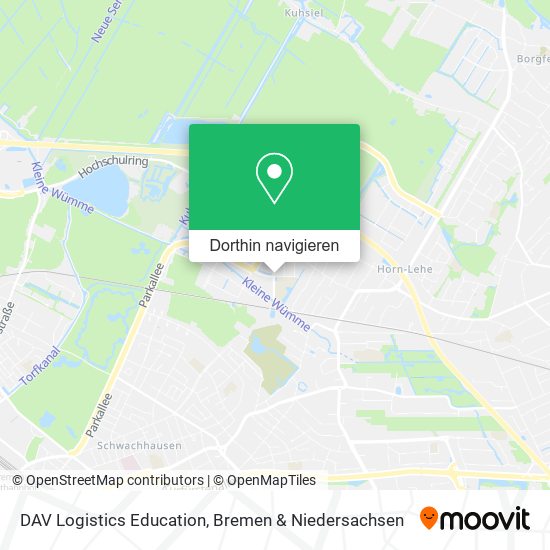 DAV Logistics Education Karte