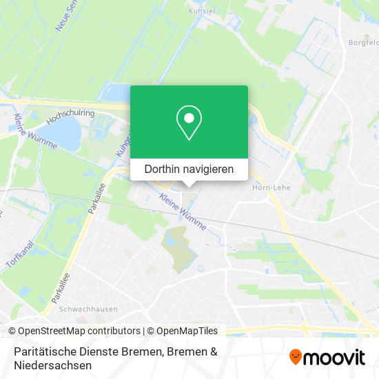 Paritätische Dienste Bremen Karte