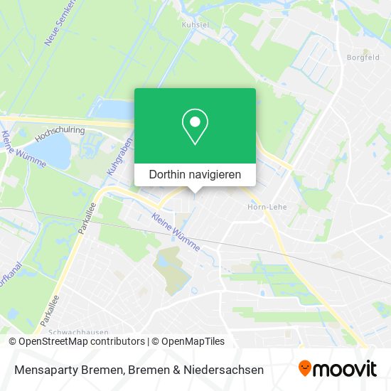 Mensaparty Bremen Karte