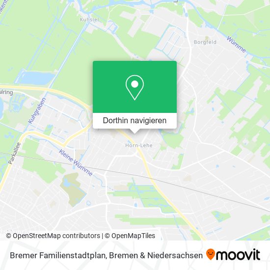 Bremer Familienstadtplan Karte