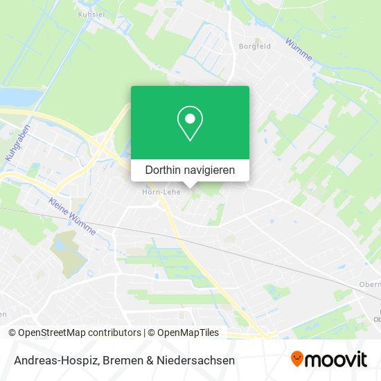 Andreas-Hospiz Karte