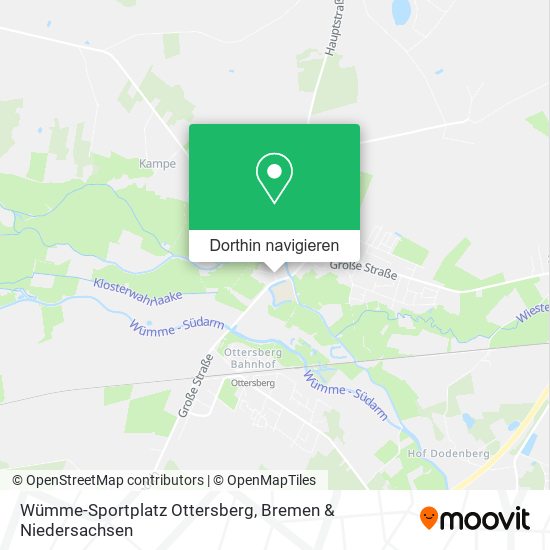 Wümme-Sportplatz Ottersberg Karte