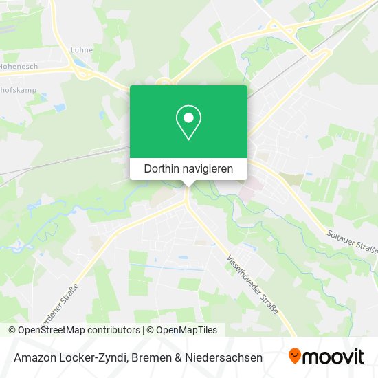 Amazon Locker-Zyndi Karte