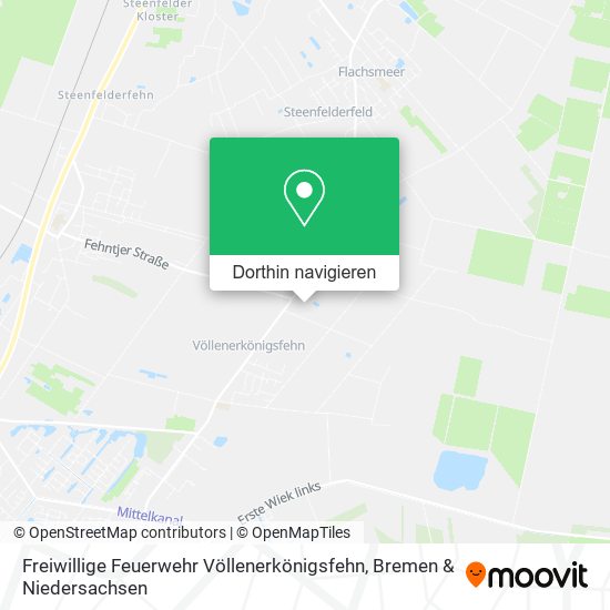 Freiwillige Feuerwehr Völlenerkönigsfehn Karte