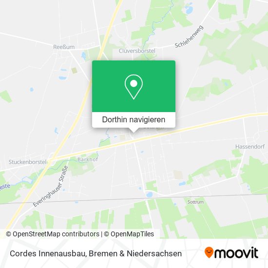 Cordes Innenausbau Karte