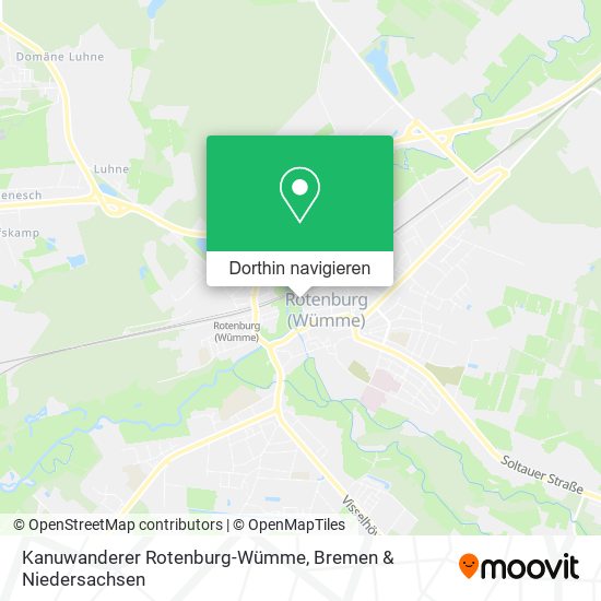 Kanuwanderer Rotenburg-Wümme Karte