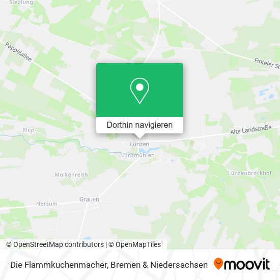 Die Flammkuchenmacher Karte