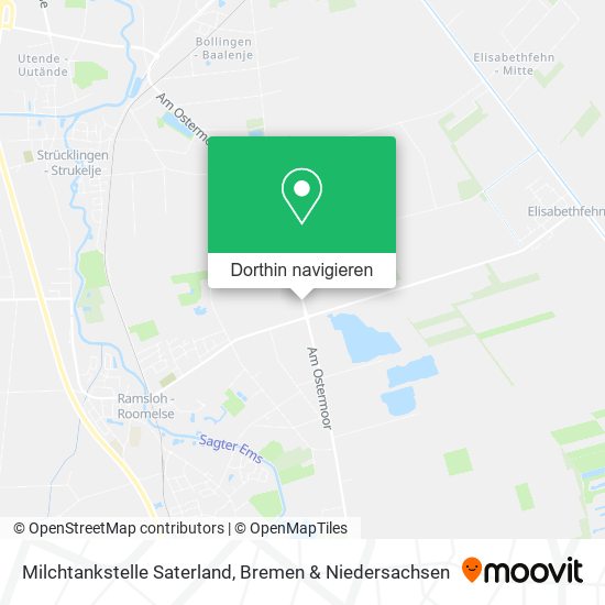 Milchtankstelle Saterland Karte