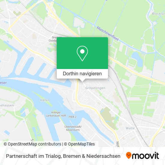 Partnerschaft im Trialog Karte