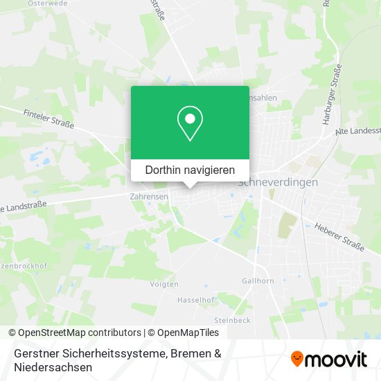 Gerstner Sicherheitssysteme Karte